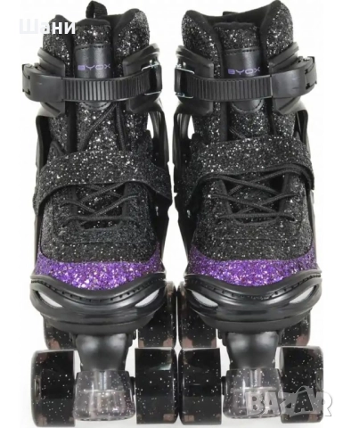 Кънки Byox - Sparkle L (38-41), черни , снимка 3 - Ролери, кънки - 51610363