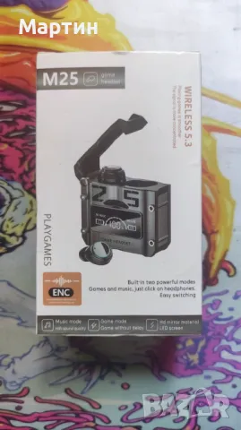 Слушалки M25 Gaming Bluetooth Wireless , снимка 1
