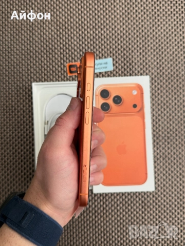 НОВ! 256Gb *ЛИЗИНГ* iPhone 17 Pro Cosmic Orange Айфон Гаранция, снимка 7 - Apple iPhone - 52375553