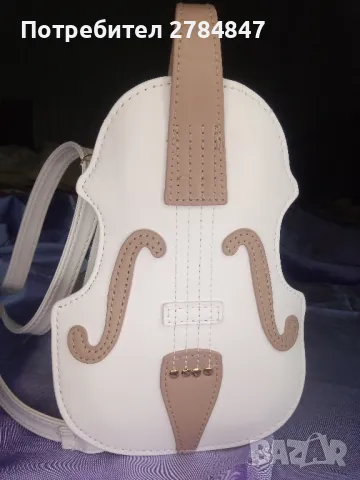 Дамска кожена чанта Китара 
