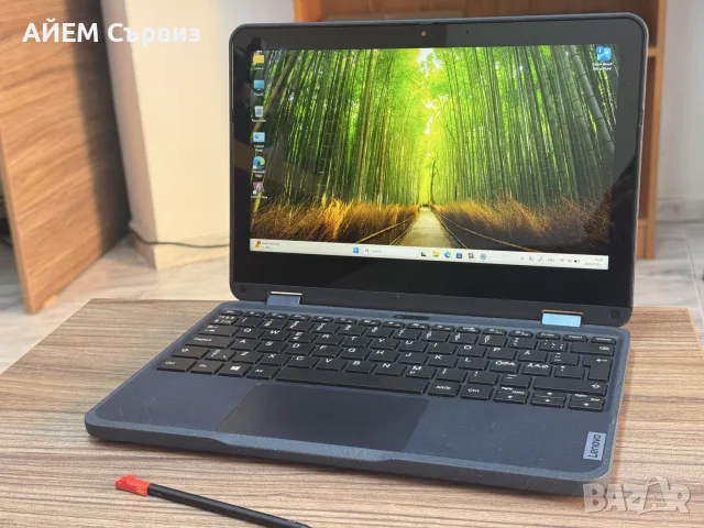 Lenovo 500w G3 / Pentium N6000 / 8GB / 128GB / IPS MultiTouch, снимка 4 - Лаптопи за дома - 55739373