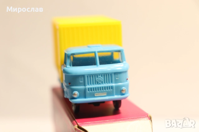 MINI CAR 1/87 H0 IFA ИФА ФУРГОН КАМИОН МОДЕЛ, снимка 3 - Колекции - 52772811
