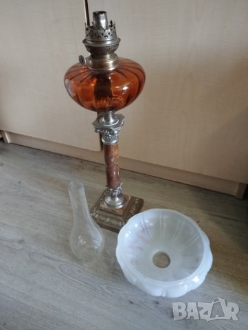 Стара газова /газена/ лампа, снимка 7 - Антикварни и старинни предмети - 41471837