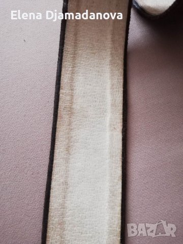 Колан от естествена кожа,велур-дамски + подарък, снимка 3 - Колани - 38681060