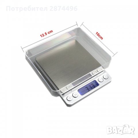 0110 Прецизна бижутерска електронна везна  до 300 и до 500 гр., снимка 6 - Друга електроника - 35817911
