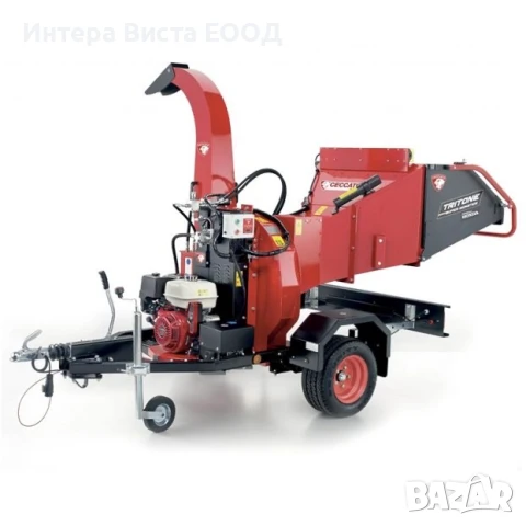 Професионална прикачна дробилка за клони