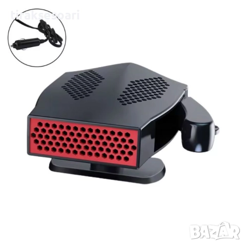 Автомобилна печка и вентилатор – 12V, 180W, 2 режима на работа