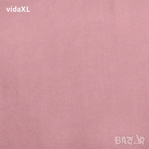 vidaXL Кучешко легло розово 100x50x21 см кадифе, снимка 6 - За кучета - 56146325