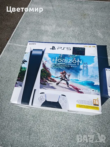 Sony PlayStation 5 PS5 + DualSense Кутия, снимка 2 - PlayStation конзоли - 56346002