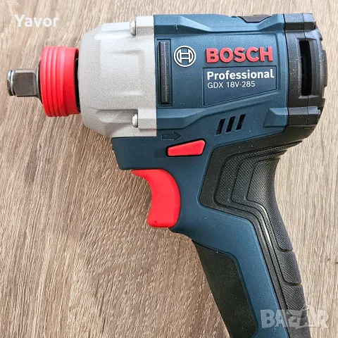 Нов безчетков акумулаторен ударен гайковерт BOSCH GDX 18V-285 , 2 x 5.0Ah батерии и зарядно, снимка 7 - Винтоверти - 54072412