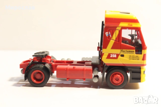 AWM H0 1/87 IVECO ВЛЕКАЧ TIR КАМИОН МОДЕЛ, снимка 3 - Колекции - 53258387
