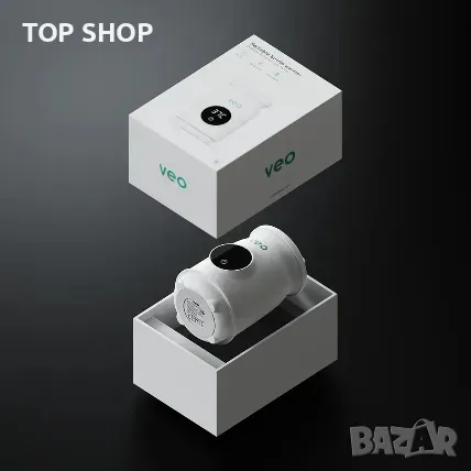 VEO Преносим акумулаторен нагревател за шишета/4500mAh батерия/LED дисплей/USB-C,Chicco/Avent, снимка 6 - Стерилизатори - 49308691