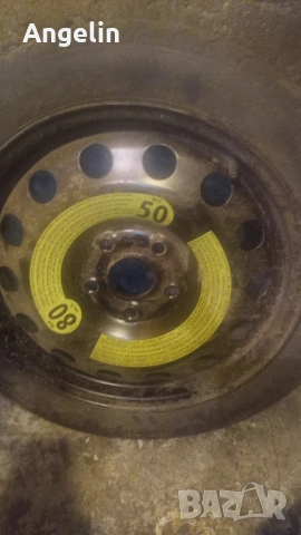 резервна гума патерица , снимка 3 - Гуми и джанти - 53560908