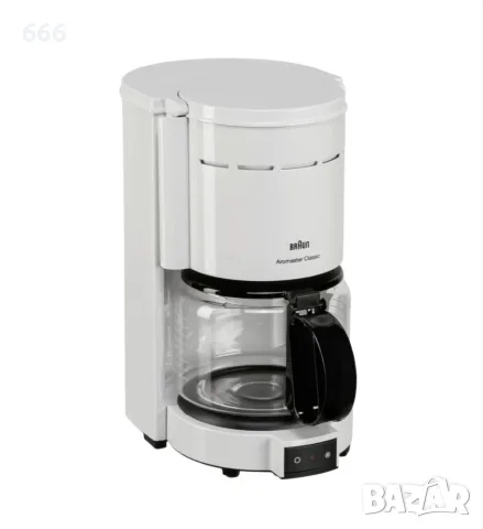 Кафемашина Braun KF 47 White, снимка 2 - Кафемашини - 56106145