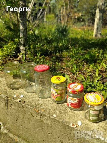 Продавам стъклени буркани и стъклени бутилки, снимка 2 - Буркани, бутилки и капачки - 35189284