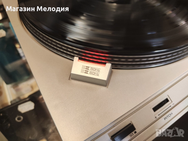 Грамофон Realistic LAB-395 Direct Drive В отлично техническо и визуално състояние., снимка 5 - Грамофони - 52752498