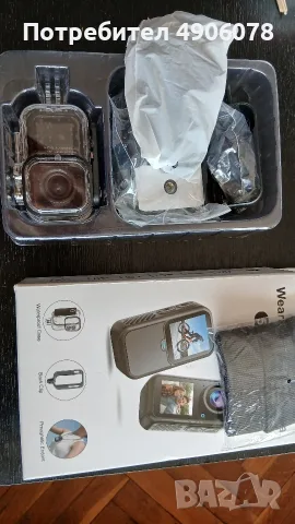 ЕкшънКамера, 5K Ultra HD, WiFi, 5k 30 FPS, 4k 60 FPS, ъгъл 130°, двоен 1.3” LCD сензорен екран,, снимка 4 - Камери - 55940811