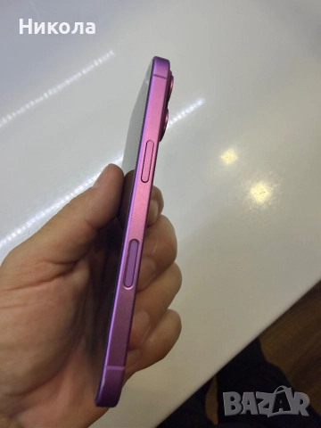 iPhone 16 розов 128GB с 2 год ГАРАНЦИЯ, снимка 4 - Apple iPhone - 52462929