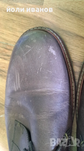 ECCO-кожени шити оригинални обувки 44 номер, снимка 12 - Маратонки - 53746583