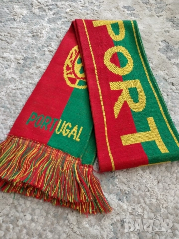оригинален шал от Португалия за фенове , снимка 2 - Фен артикули - 51896281