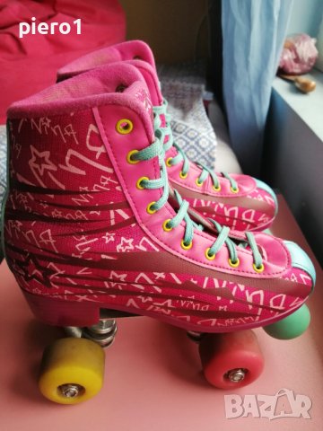 ДЕТСКИ РОЛКОВИ КЪНКИ + ПРОТЕКТОРИ, снимка 6 - Ролери, кънки - 39909355