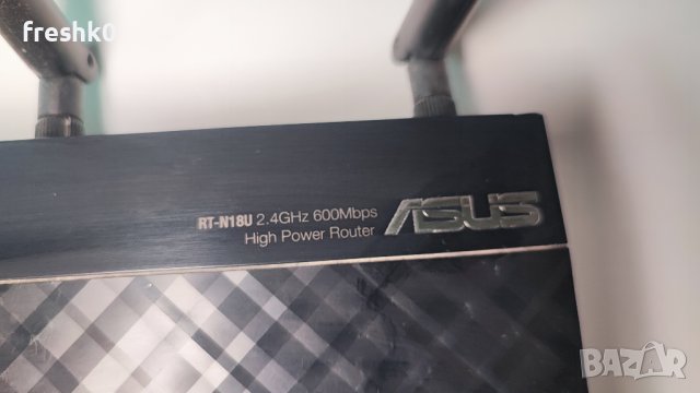 Asus RT-N18U 2.4GHz USB 3.0 600Mbps High Power Router,, снимка 5 - Друга електроника - 44293519