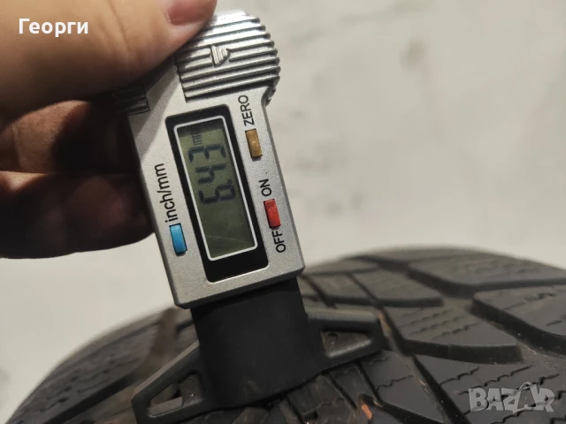 1бр.зимна гума 225/60/17 Dunlop, снимка 2 - Гуми и джанти - 50770024