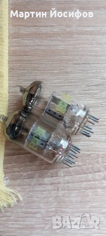 радиолампи ecc81 Mullard , снимка 2 - Ресийвъри, усилватели, смесителни пултове - 51074744