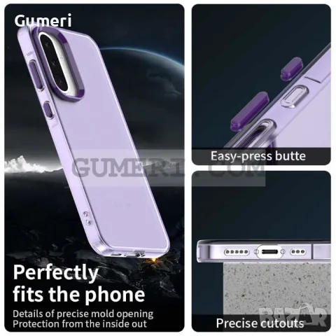 Противоударен Хибриден Гръб - Мат за Samsung Galaxy A36, снимка 9 - Калъфи, кейсове - 50042069