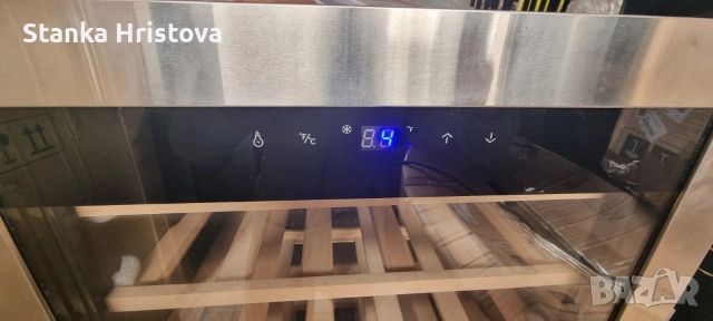 Витрина/Охладител за вино Klarstein , снимка 3 - Хладилници - 52827340