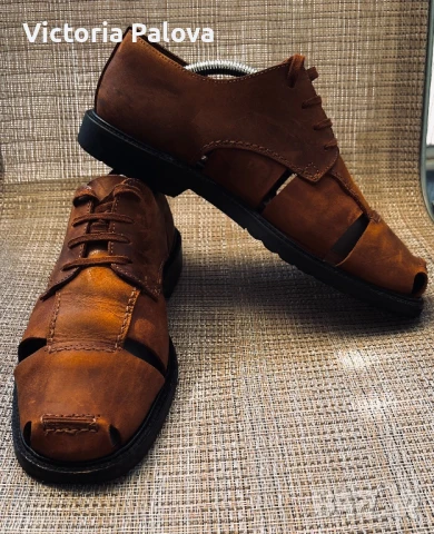 Разкошни мъжки сандали BELMONDO Италия, снимка 7 - Мъжки сандали - 50852142