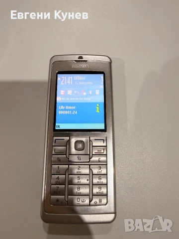 Nokia E 60 НОВА life time 1мин:24 сек, снимка 2 - Nokia - 52417972