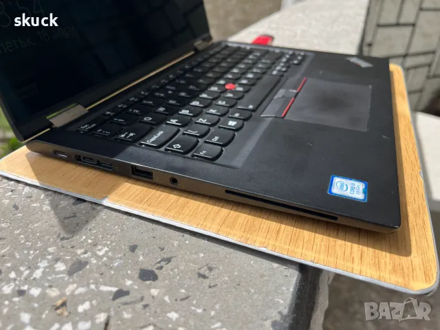2в1 лаптоп и таблет: Lenovo ThinkPad X390 Yoga (i5-8265U, 8GB DDR4, 128GB SSD), снимка 7 - Лаптопи за работа - 49959701