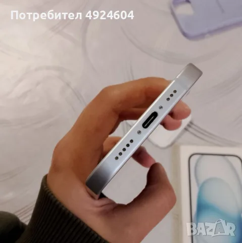 Iphone 15 blue. , снимка 8 - Apple iPhone - 55737607