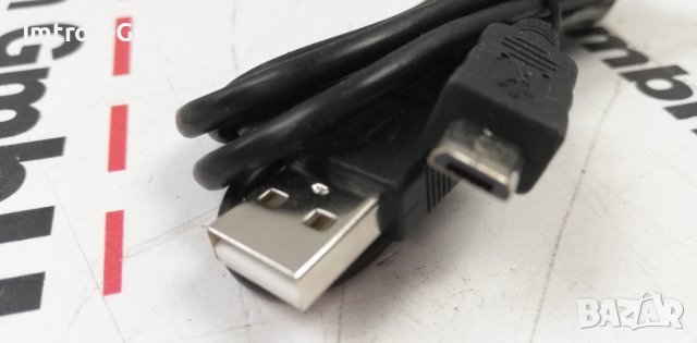 Кабел USB 2.0 към Micro USB черен  1.2m, снимка 2 - Друга електроника - 41752875