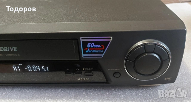 Panasonic NV-SJ260EG-K VHS Video Cassette Recorder , снимка 6 - Плейъри, домашно кино, прожектори - 53150548