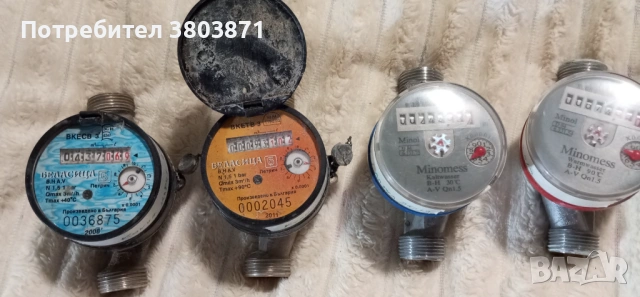 Водомери за топла и студена вода, снимка 3 - ВИК - 53640982