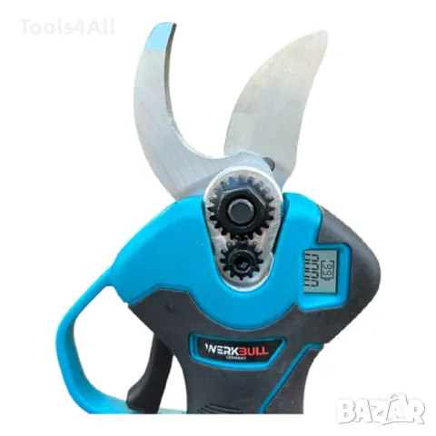 Комплект WerkBull 2в1: Лозарска Ножица и Мини резачка с омасляване, снимка 6 - Куфари с инструменти - 47265930