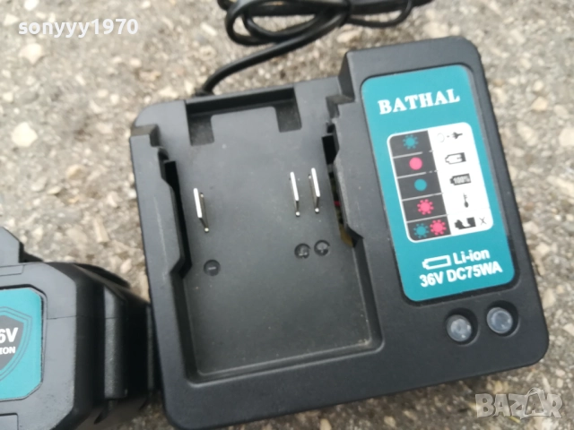 BATHAL-за флекс-MAKITA-LI-ION БАТЕРИЯ И ЗАРЯДНО 1810252331, снимка 10 - Винтоверти - 52102485