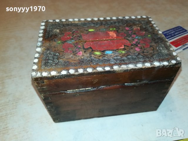 СТАРА КУТИЯ КАСИЧКА С КЛЮЧАЛКА 2906231931, снимка 5 - Антикварни и старинни предмети - 41397395