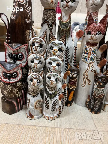Котки от дърво -100см.,80см. и 60см., снимка 6 - Декорация за дома - 29389762