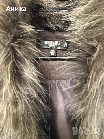 Дамско палто от изкуствен косъм, снимка 2 - Палта, манта - 44732012