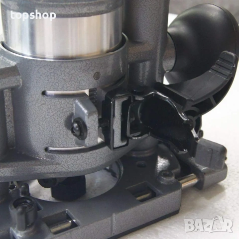 Електрическа ръчна фреза за дърво KATSU – 710W, 3 бази и 3 цанги (Пълен комплект + резервни четки), снимка 5 - Други инструменти - 53438146