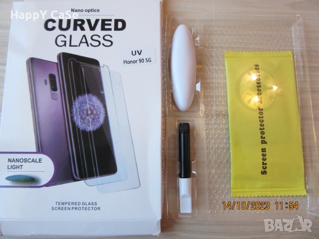 Honor 200 200 Pro / Honor 90 / Honor 50 / 3D UV Nano Извит стъклен протектор за екран, снимка 12 - Фолия, протектори - 42000388
