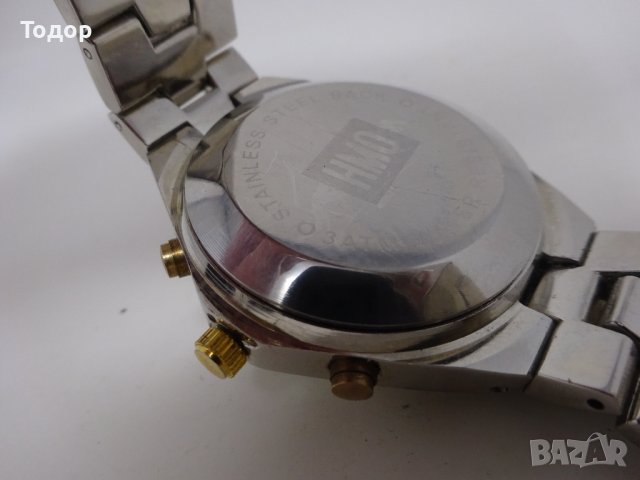 Кварцов мъжки часовник HMO, като нов,, снимка 7 - Мъжки - 40283675