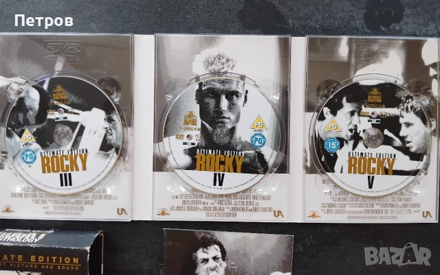 The Rocky Anthology (Ultimate Edition 6 Disc Box Set) , снимка 8 - DVD филми - 51278676