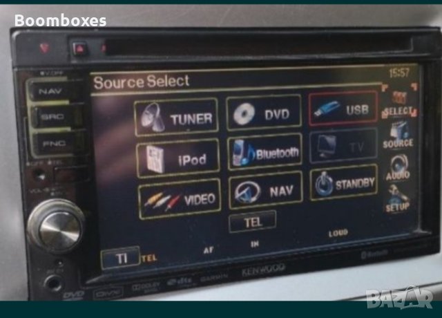 6,1'Kenwood DNX 5240BT Авто мултимедия-dvd,navi-garmin,bluetooth tel., снимка 1 - Аудиосистеми - 34457550