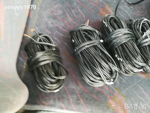 КАБЕЛИ ЗА ТОНКОЛОНИ 6БР Х 10МЕТРА 2507231300, снимка 6 - Тонколони - 41653113