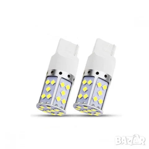 LED крушки T20 CANBUS 12-24V 2 броя, снимка 2 - Аксесоари и консумативи - 55864935