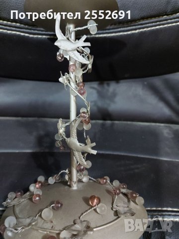 Метален свещник , снимка 3 - Декорация за дома - 40914811